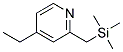 Pyridine, 4-ethyl-2-[(trimethylsilyl)methyl]-(9ci) Structure,176643-23-5Structure