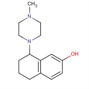 8-(4-Methyl-piperazin-1-yl)-5,6,7,8-tetrahydro-naphthalen-2-ol Structure,176700-66-6Structure