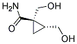 反式-(9ci)-1,2-双(羟基甲基)-环丙烷羧酰胺结构式_176728-09-9结构式