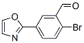 2-Bromo-5-(1,3-oxazol-2-yl)benzaldehyde Structure,176961-43-6Structure