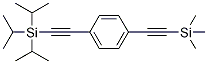 Triisopropyl((4-((trimethylsilyl)ethynyl)phenyl)ethynyl)silane Structure,176977-34-7Structure