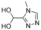 Methanediol, (4-methyl-4h-1,2,4-triazol-3-yl)-(9ci) Structure,177028-56-7Structure