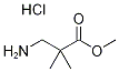 Methyl3-amino-2,2-dimethylpropanoatehydrochloride Structure,177269-37-3Structure