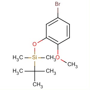 2-(T-butyl dimethylsilyloxy)-4-bromoanisole Structure,177329-71-4Structure