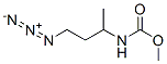 (9ci)-(3-叠氮基-1-甲基丙基)-氨基甲酸甲酯结构式_177489-84-8结构式