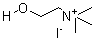 2-Hydroxy-n,n,n-trimethyl-ethanaminium iodide (1:1) Structure,17773-10-3Structure