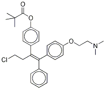 4-Pivaloyloxy Toremifene Structure,177748-20-8Structure