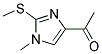 Ethanone, 1-[1-methyl-2-(methylthio)-1h-imidazol-4-yl]-(9ci) Structure,177910-95-1Structure