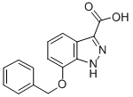 7-Benzyloxy-1h-indazole-3-carboxylicacid Structure,177941-17-2Structure