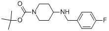 1-Boc-4-(4-fluoro-benzylamino)-piperidine Structure,177948-43-5Structure