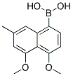 Boronic acid, (4,5-dimethoxy-7-methyl-1-naphthalenyl)-(9ci) Structure,177971-27-6Structure