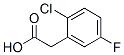 2-Chloro-5-fluorophenylacetic acid Structure,177985-33-0Structure