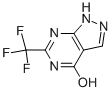 6-(Trifluoromethyl)-1H-pyrazolo[3,4-d]pyrimidin-4-ol Structure,1780-79-6Structure