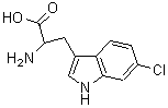 6-Chloro-d,l-tryptophan Structure,17808-21-8Structure