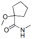 Cyclopentanecarboxamide, 1-methoxy-n-methyl- Structure,17860-30-9Structure