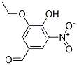 3-Ethoxy-4-hydroxy-5-nitrobenzaldehyde Structure,178686-24-3Structure