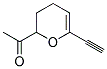 1-(6-乙炔-3,4-二氢-2H-吡喃-2-基)-乙酮结构式_178742-85-3结构式
