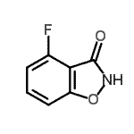 4-Fluoro-benzo[d]isoxazol-3-ol Structure,178747-83-6Structure