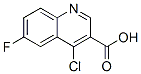 4-Chloro-6-fluoro-quinoline-3-carboxylic acid Structure,179024-67-0Structure