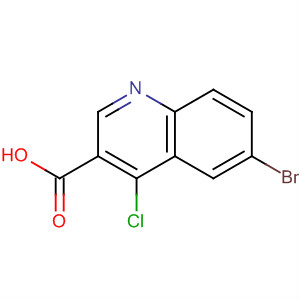 6-Bromo-4-chloro-3-quinolinecarboxylic acid Structure,179024-70-5Structure