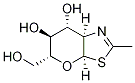 (3Ar,5r,6s,7r,7ar)-6,7-dihydroxy-5-hydroxymethyl-2-methyl-5,6,7,7a-tetrahydro-3ah-pyrano[3,2-d]thiazole Structure,179030-22-9Structure