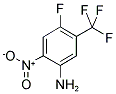 Benzenamine, 4-fluoro-2-nitro-5-(trifluoromethyl)- Structure,179062-05-6Structure