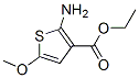 3-Thiophenecarboxylicacid,2-amino-5-methoxy-,ethylester(9ci) Structure,179115-14-1Structure