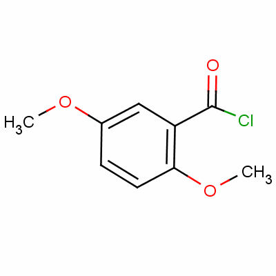 2,5-Dimethoxybenzoyl chloride Structure,17918-14-8Structure