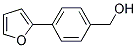Benzenemethanol, 4-(2-furanyl)- Structure,17920-85-3Structure
