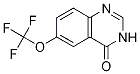 4(3H)-quinazolinone, 6-(trifluoromethoxy)- Structure,179246-09-4Structure