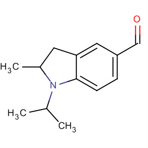 1-Isopropyl-2-methyl-2,3-dihydro-1h-indole-5-carbaldehyde Structure,179406-45-2Structure