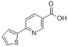 6-Thien-2-ylnicotinic acid Structure,179408-54-9Structure