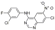 7-Chloro-n-(3-chloro-4-fluorophenyl)--6-nitro-4-quinazolinamine Structure,179552-73-9Structure