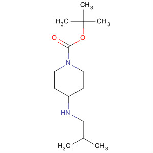 Tert-butyl 4-(isobutylamino)piperidine-1-carboxylate Structure,179556-97-9Structure