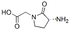 (r)-(9ci)-3-氨基-2-氧代-1-吡咯烷乙酸结构式_179605-47-1结构式