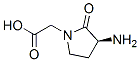 (3s)-(9ci)-3-氨基-2-氧代-1-吡咯烷乙酸结构式_179605-48-2结构式