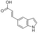 3-(1H-indol-5-yl)-acrylic acid Structure,179626-79-0Structure