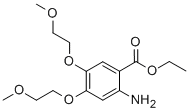 Ethyl 4,5-bis(2-methoxyethoxy)-2-aminobenzoate Structure,179688-27-8Structure