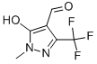 5-Hydroxy-1-methyl-3-(trifluoromethyl)-1h-pyrazole-4-carbaldehyde Structure,179732-64-0Structure