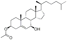 7Beta-hydroxy cholesterol 3beta-acetate Structure,17974-77-5Structure