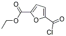 2-Furancarboxylic acid, 5-(chlorocarbonyl)-, ethyl ester (9ci) Structure,179758-33-9Structure