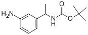 [1-(3-氨基-苯基)-乙基]-氨基甲酸叔丁酯结构式_180079-59-8结构式