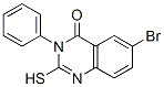 6-Bromo-2-mercapto-3-phenylquinazolin-4(3h)-one Structure,18009-07-9Structure