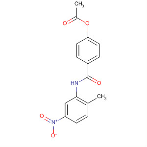 4-乙酰氧基-N-(2-甲基-5-硝基苯基)苯甲酰胺结构式_180136-44-1结构式