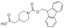 1-Fmoc-4-piperidineacetic acid Structure,180181-05-9Structure