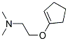 Ethanamine, 2-(1-cyclopenten-1-yloxy)-n,n-dimethyl-(9ci) Structure,180605-23-6Structure