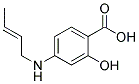 (9ci)-4-(2-丁烯氨基)-2-羟基-苯甲酸结构式_180633-25-4结构式