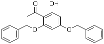 1-(2,4-双(苄氧基)-6-羟基苯基)乙酮结构式_18065-05-9结构式