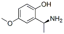 (S)-1-(2-Hydroxy-5-methoxyphenyl))ethylamine Structure,180683-46-9Structure