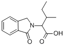 3-Methyl-2-(1-oxo-1,3-dihydro-2H-isoindol-2-yl)pentanoic acid Structure,180923-81-3Structure